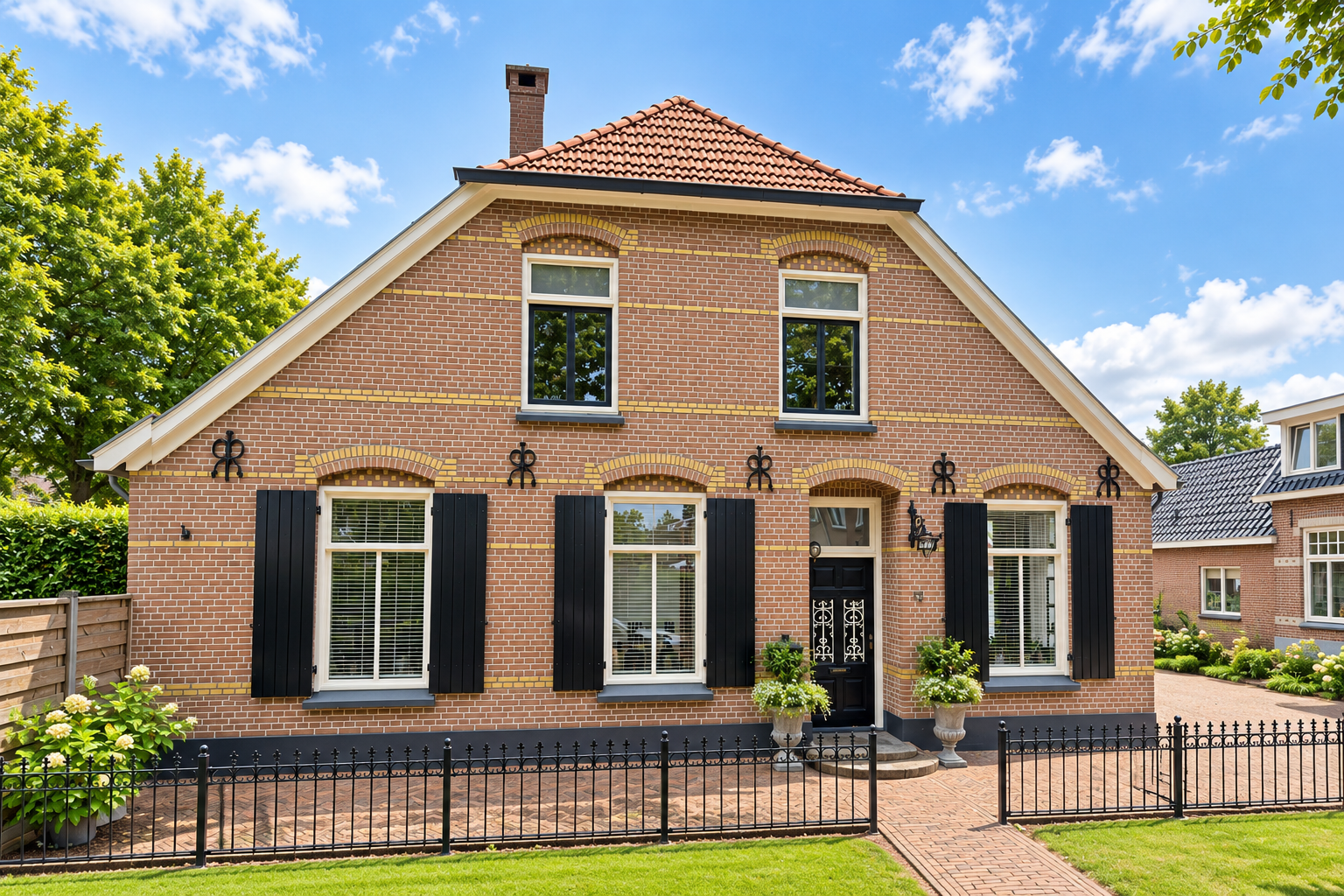 Karakteristieke woning met verzorgd buitenschilderwerk